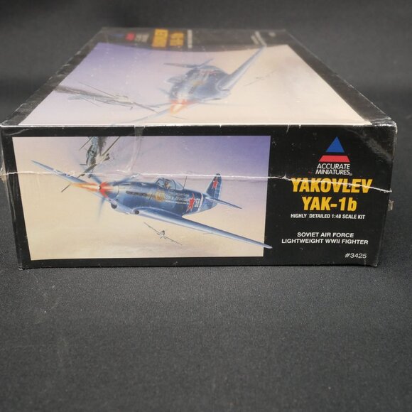 Accurate Miniatures Yakovlev Yak-1b Model Kit 1/48 #3425 NIB - Picture 6 of 7